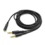 3,5 mm till Razer Kraken V2 med nylonflätning och guldpläterad kontakt - 2m