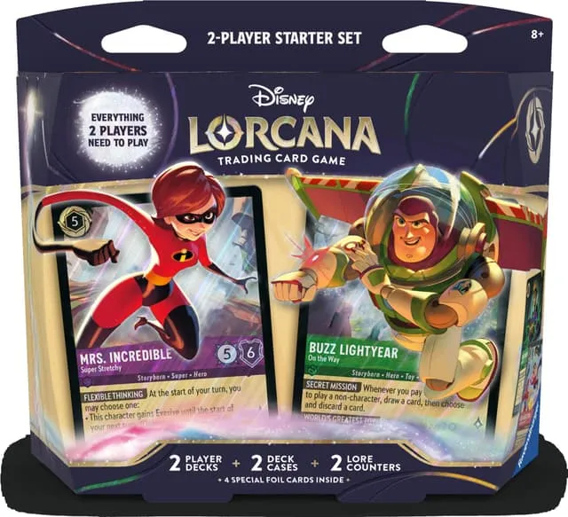 Disney Lorcana TCG 2-Player Starter Set