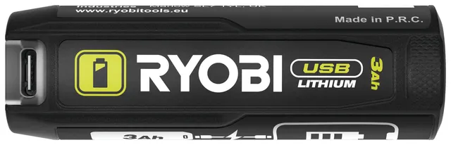 USB Lithium RB4L30 Batteri 4V, 3,0 Ah