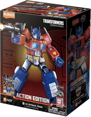 Transformers Action Edition 01 - G1 Optimus Prime Model Kit Figure