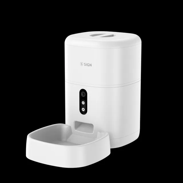 smart feeder with camera 3MP 4L - White