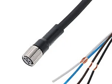 Sensorkabel, M8 rak kontakt, – 5 m, XS3F-M8PUR4S5M