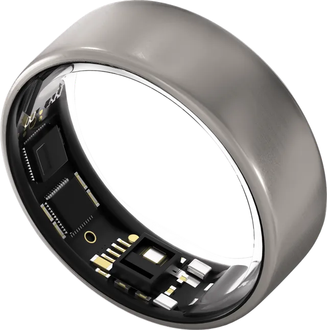 Ring AIR (Size 08) Raw Titanium