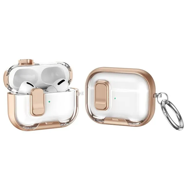 med ställ till AirPods Pro - Guld