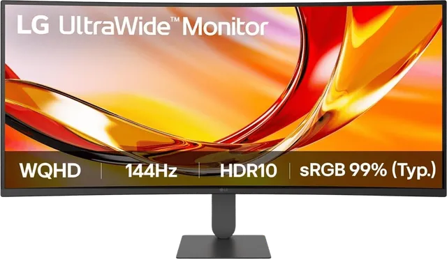 34" UltraWide 34U620B VA WQHD (1800R) 144 Hz