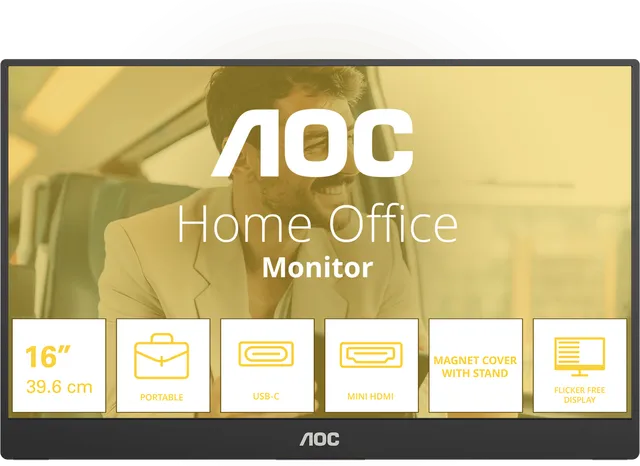 15,6" 16T20E2 IPS Portable Monitor