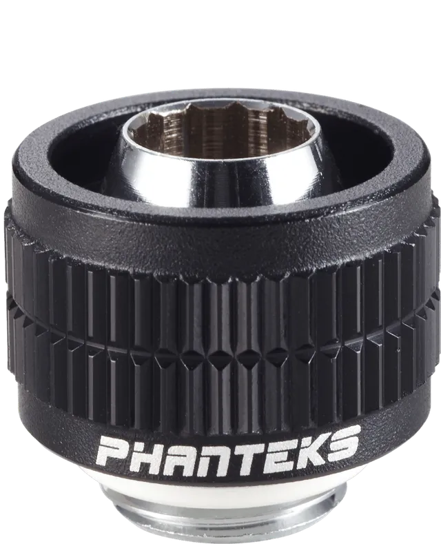 16/10mm Soft Tube Fitting G1/4 -Svart