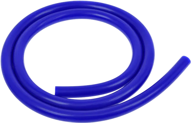 böjningsinlägg för Hard Tubes, silikon 13mm, 100cm Blå