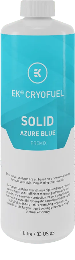 EK-CryoFuel Solid Azure Blue 1000 ml (Premix)
