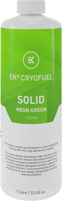 EK-CryoFuel Solid Neon Green 1000 ml (Premix)