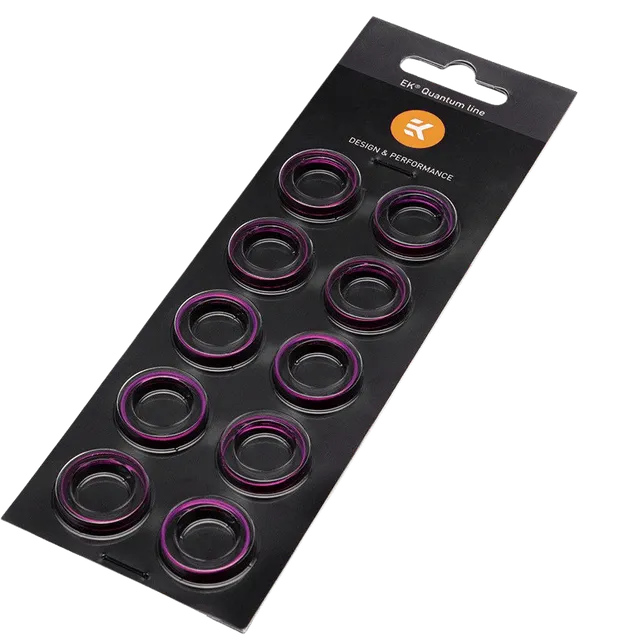 EK-Torque STC-10/16 Color Rings Pack - Purple
