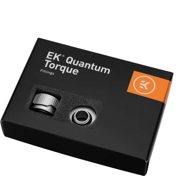 EK-Quantum Torque 6-Pack HDC 16 - Satin Titanium