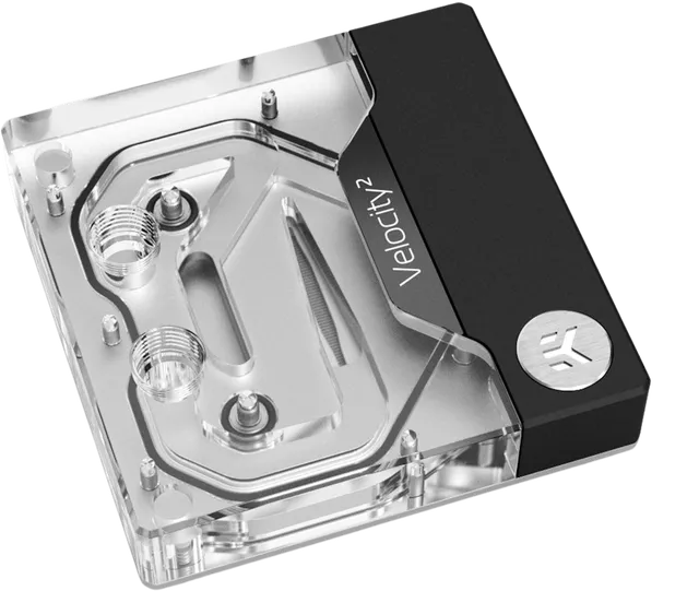 EK-Quantum Velocity² D-RGB - 1700 Nickel + Plexi