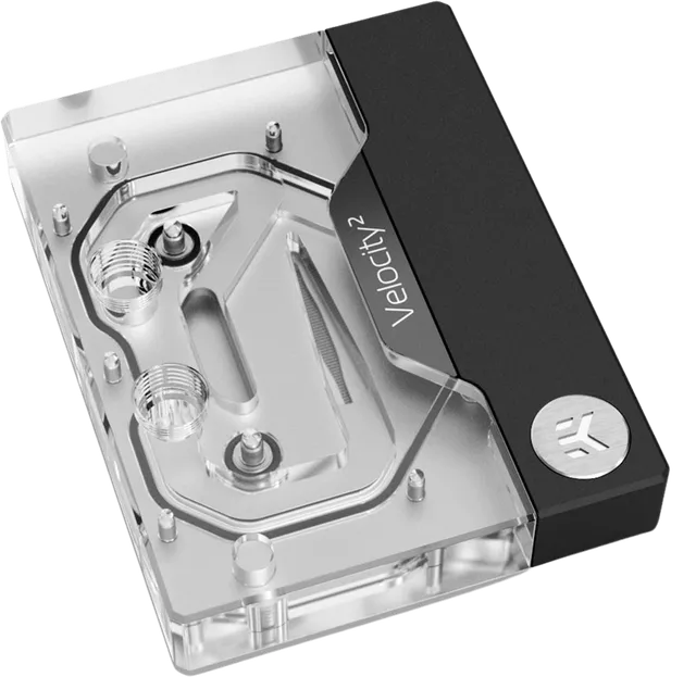 EK-Quantum Velocity² D-RGB - AM5 Nickel + Plexi