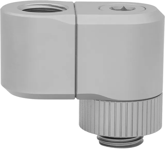 EK-Quantum Torque Double Rotary Offset 21 - Satin Titanium