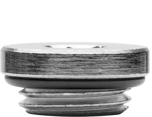 EK-Quantum Surface End Tank Plug - Nickel