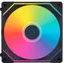 UNI FAN SL140 Infinity RGB PWM Svart