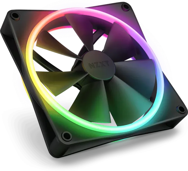 F140 RGB Duo 140mm Svart