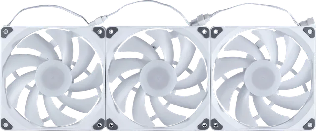M25 140mm PWM DRGB Vit 3-pack