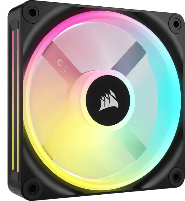 iCUE LINK QX120 RGB Expansionskitt Svart 1-pack