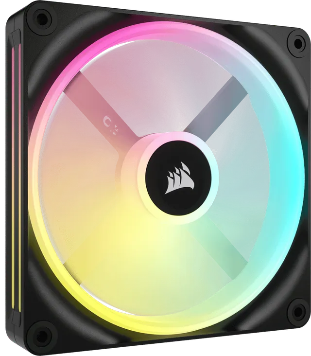 iCUE LINK QX140 RGB Expansionskitt Svart 1-pack