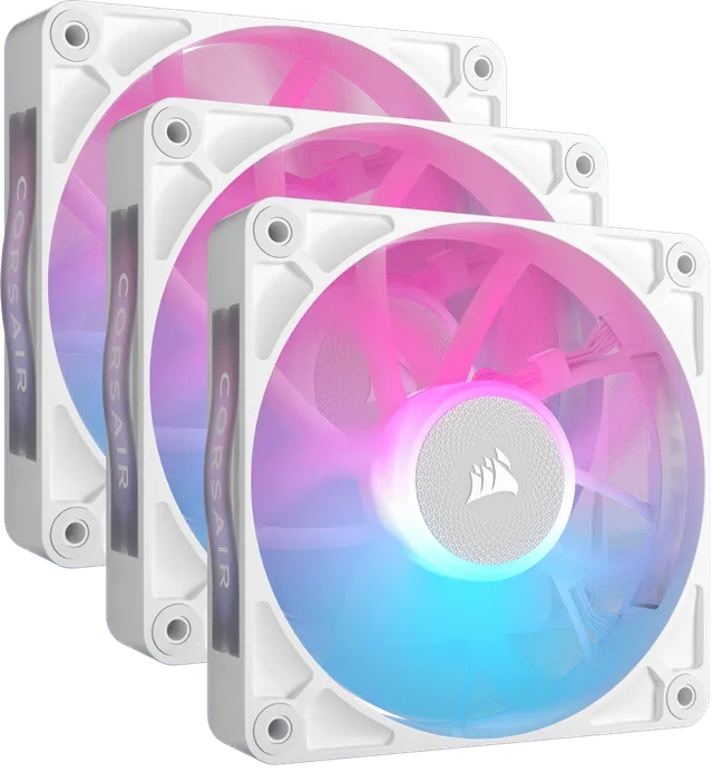 iCUE LINK RX120 RGB Vit 3-pack