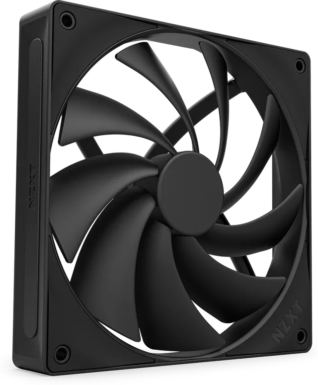 F140Q V2 140mm Svart