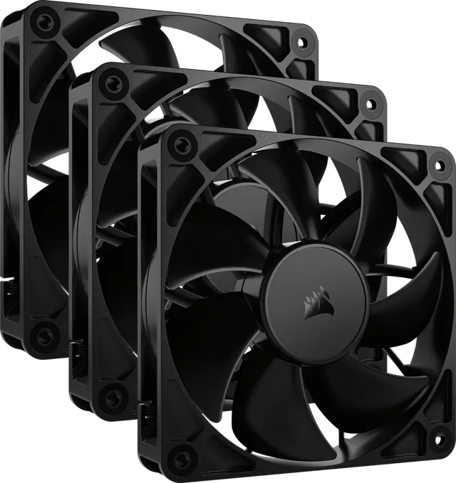 RS120 Svart 3-pack