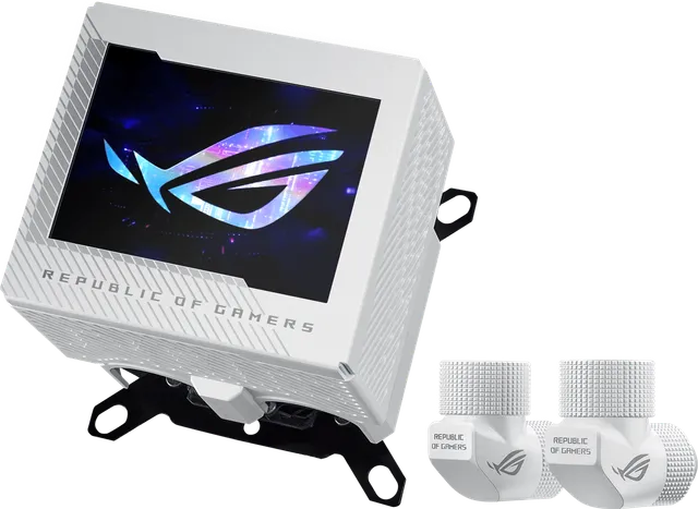Ryujin III Vattenblock Vit AM5/AM4 och LGA 1700/1851/1200/115x