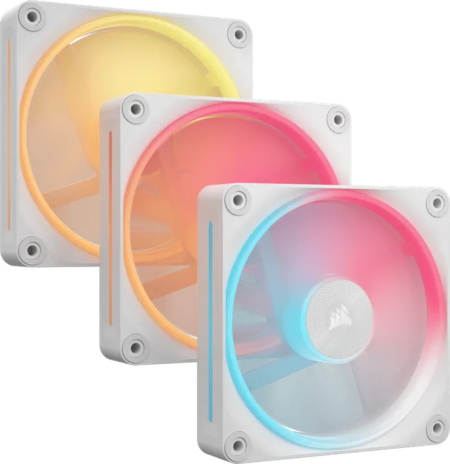iCUE LINK LX120-R RGB Vit Reversed 3-pack