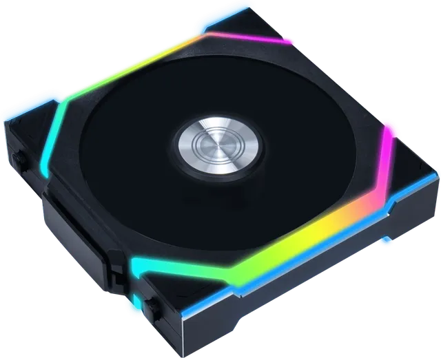UNI FAN SL120 Wireless Reverse Svart