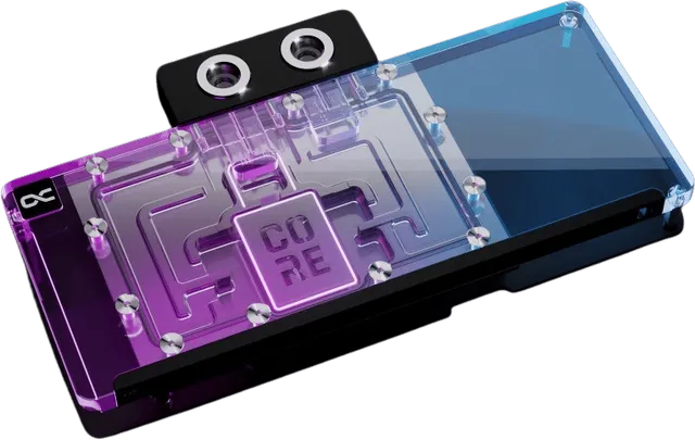 Core RX 9070 XT Mercury with Backplate