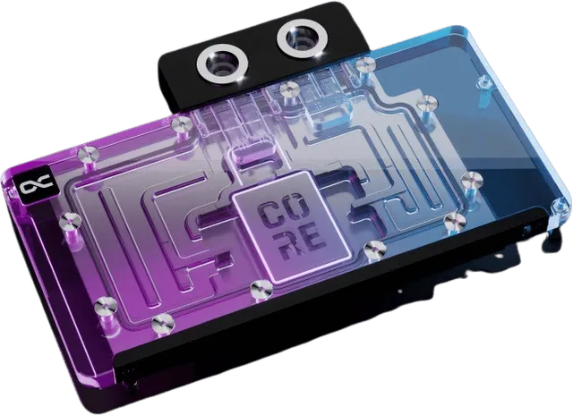 Core RX 9070 XT Swift + Quicksilver with Backplate