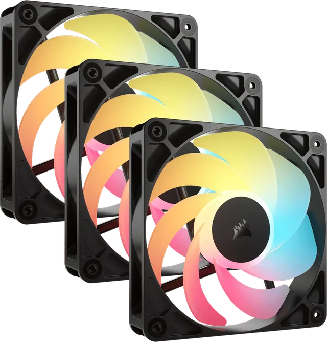 RS120-R A-RGB Reverse Svart 3-pack