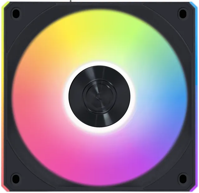 UNI FAN CL Wireless Reverse Svart 120mm