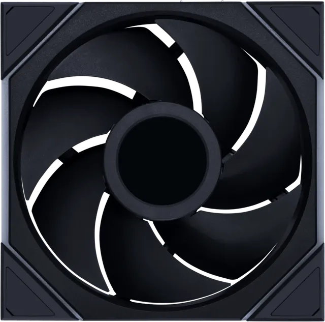 UNI FAN TL LCD 140mm Wireless Svart