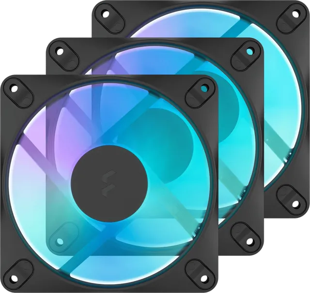 Dynamic 3 12 RGB Svart 3-pack
