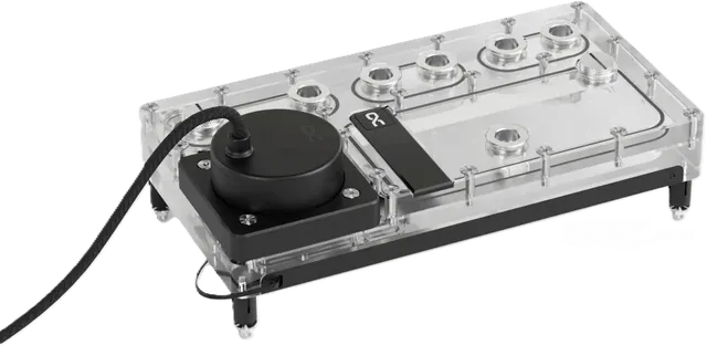 Core Distro Plate 240 Left D5/DDC V.2 with D5 Apex pump
