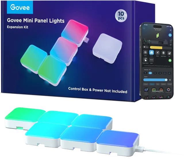 Mini Panel Lights Extension 6-pack