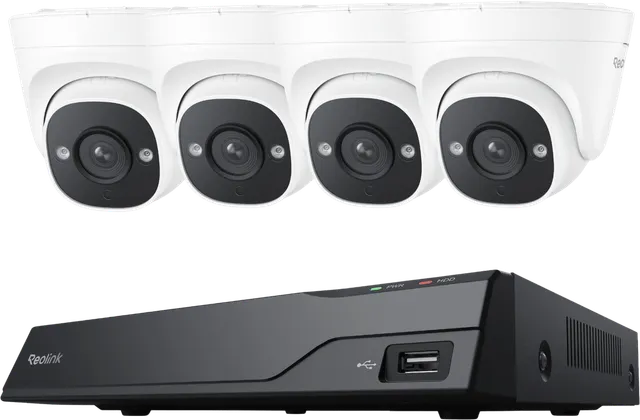 NVS8-5MD4 8-kanals PoE NVR Inkl 4st 2K PoE-kameror