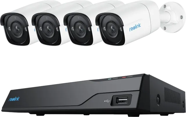 NVS8-5MB4 8-kanals PoE NVR Inkl 4st 2K PoE-kameror