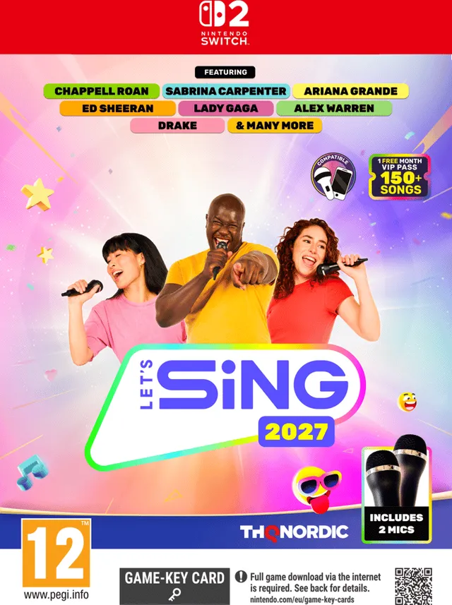 Lets Sing 2027 Mic Bundle - Switch 2