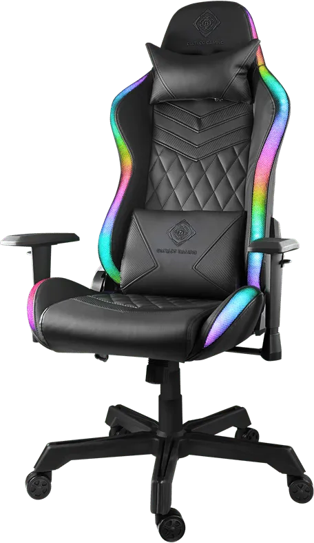 - RGB Gamingstol svart