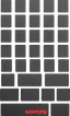 Supergrip Pre-Cut Universal Keyboard