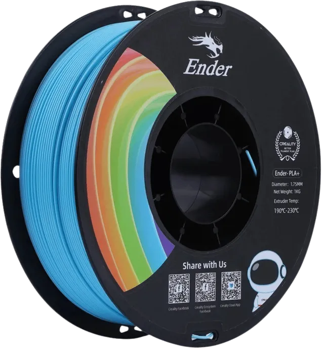 Ender PLA+ 1.75mm - 1 kg - Blå