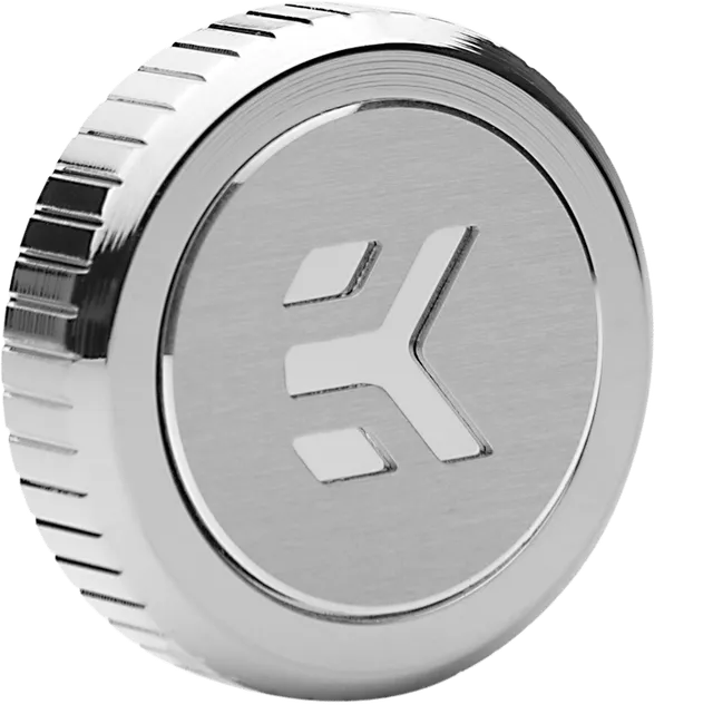 EK-Quantum Torque Plug w/Badge - Nickel