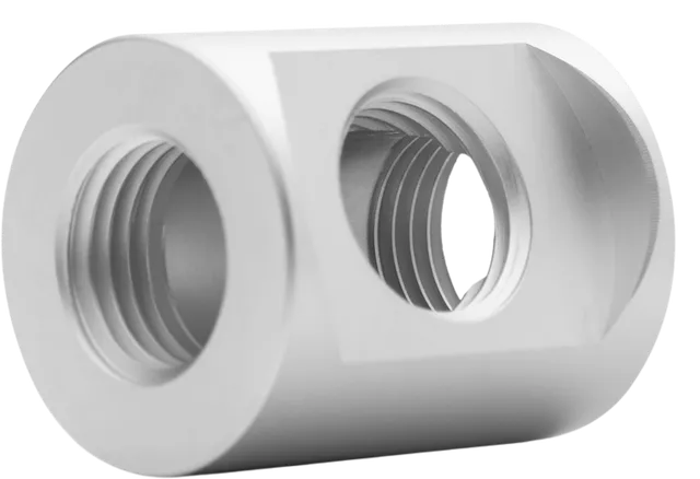 EK-Quantum Torque Splitte r 3F T - Satin Titanium