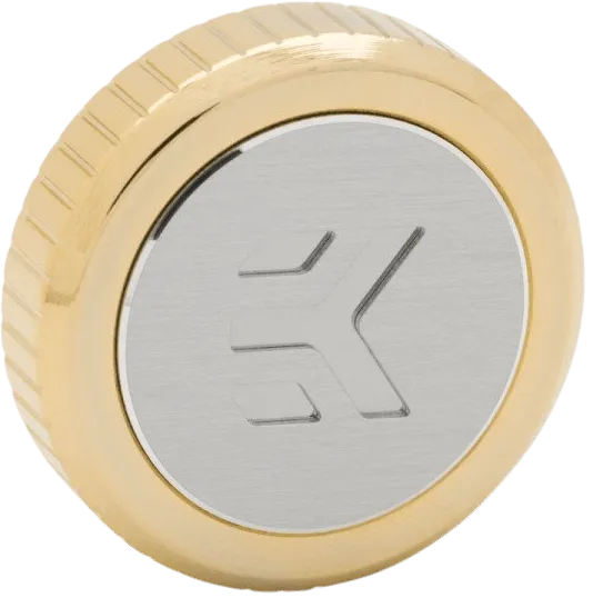 EK-Quantum Torque Plug w/Badge - Gold