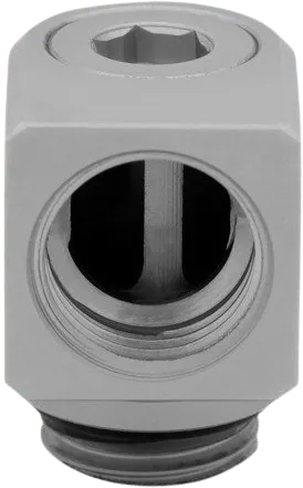 EK-Quantum Torque Micro Rotary 90° - Satin Titani