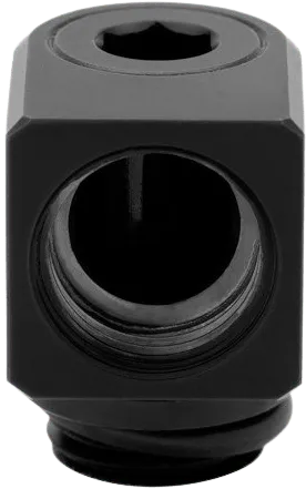 EK-Quantum Torque Micro Rotary 90° - Black